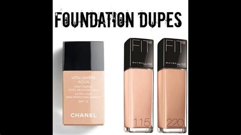 chanel velvet foundation dupe|chanel dupes.